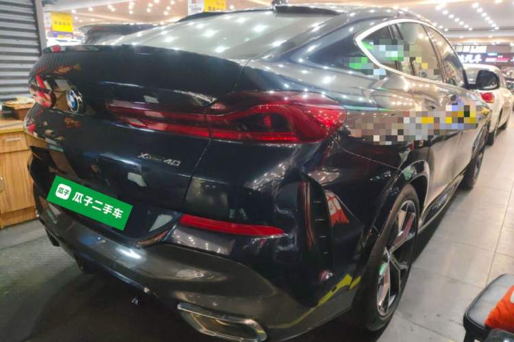 Used BMW X6 2023 xDrive40i M Sport Package Rear Right 45 Deg