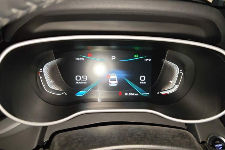 Used Geely Auto Emgrand 2019 Leading Edition 1.5L CVT Upward-Connected Model China VI Standard Instrument Cluster