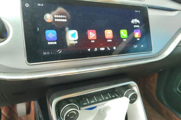 Used Geely Auto Binray 2018 14T CVT Binyi Edition Audio And AC Panel