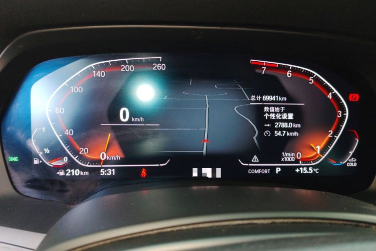 Used BMW X7 2019 xDrive40i Luxury Package with Leading Features Instrument Cluster