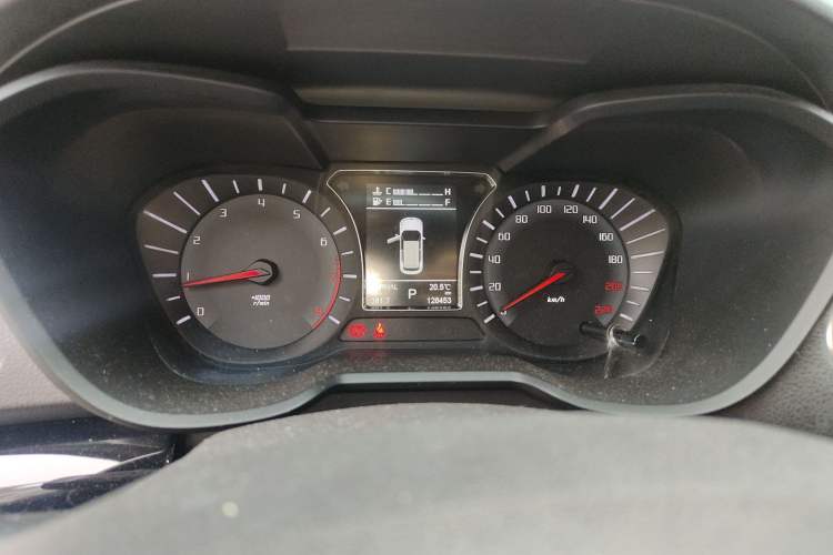 Used GAC Trumpchi GS4 2016 235T G-DCT Luxury Edition Odometer Close Up