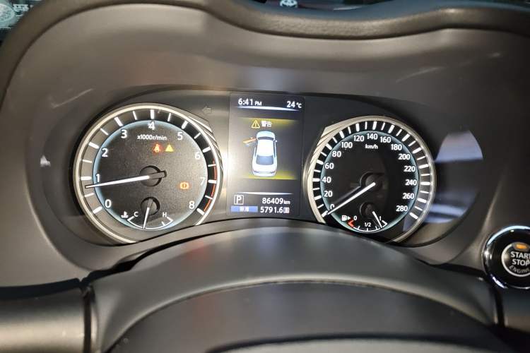 Used Infiniti Q50L 2018 2.0T Enjoyment Version China V Standard Instrument Cluster