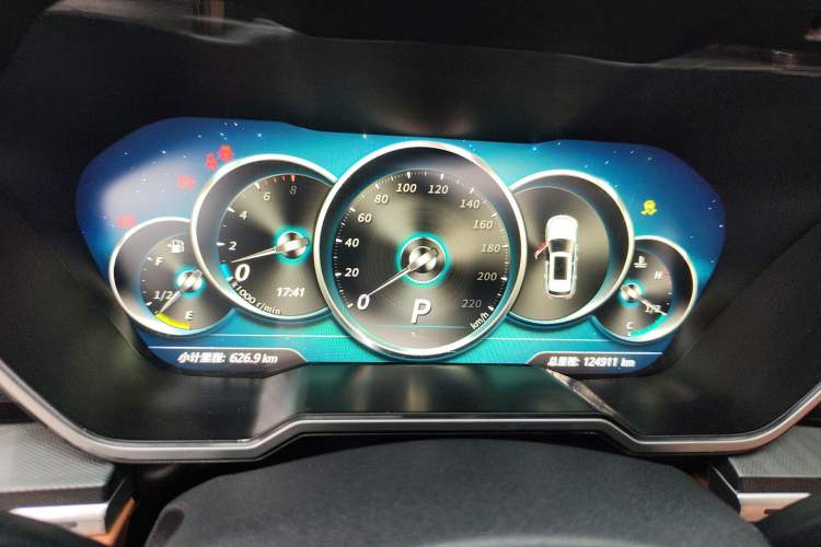 Used Zotye T700 2017 1.8T Dual-Clutch Prestige Model Instrument Cluster