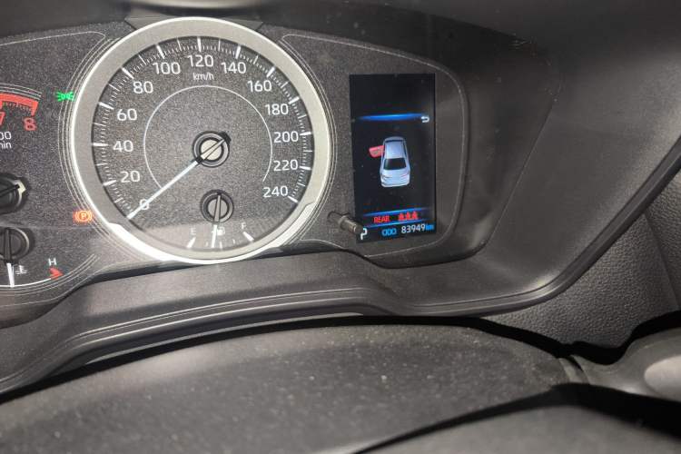 Used Toyota Corolla 2022 1.2T S-CVT Pioneer PLUS Edition Odometer Close Up