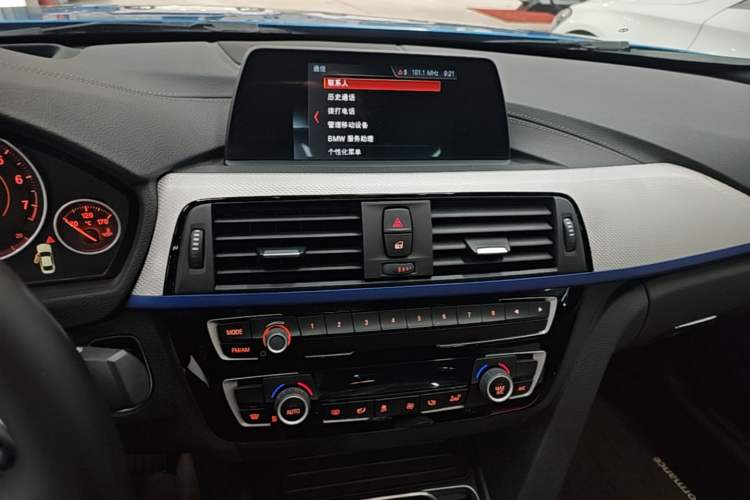 Used BMW 4 Series 2017 425i M Sport Package Audio And AC Panel