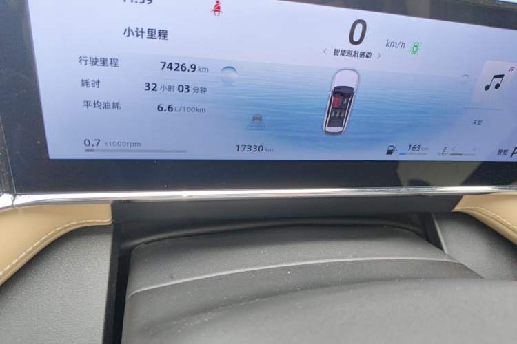 Used Geely Auto FX11 2023 1.5TD DCT Prestige Edition Odometer Close Up