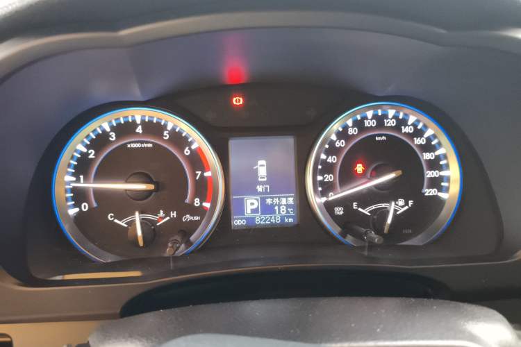 Used Toyota Highlander 2015 2.0T Four-Wheel Drive Luxury Edition 7-Seater Instrument Cluster