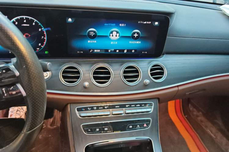 Used Mercedes-Benz E-Class 2021 Restyled E 300 L Sporty and Stylish Edition Audio And AC Panel