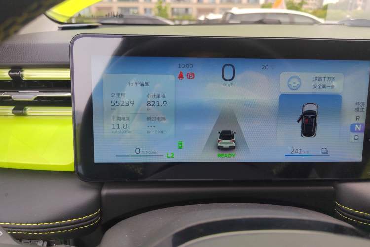 Used Geometry E Firefly 2022 401KM Lightning Tiger 5-Seater Instrument Cluster