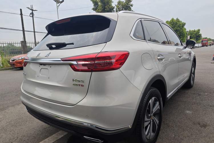 Used Hongqi HS5 2019 2.0T Smart Connect Flagship Edition Rear Right 45 Deg