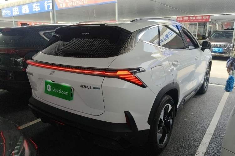 Used JETOUR Shanhai L6 2024 1.5TD DHT ULTRA Rear Right 45 Deg