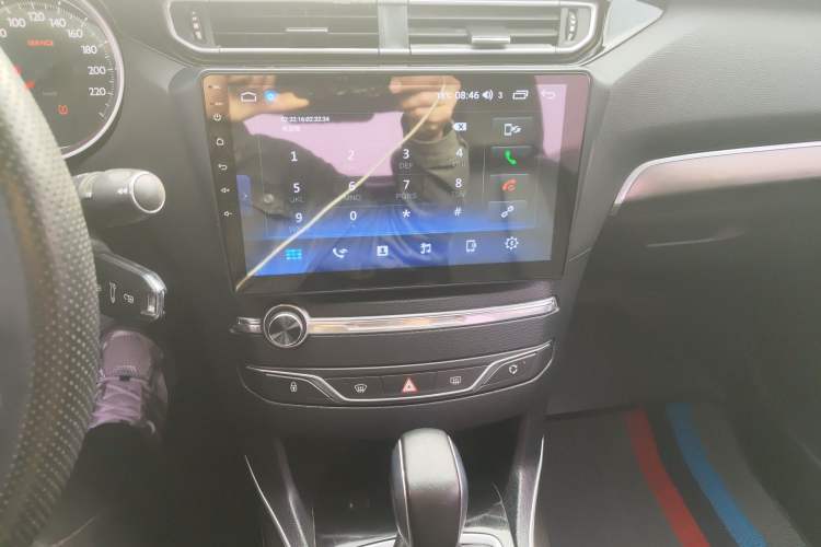 Used Peugeot 408 2016 1.6T Automatic Luxury Edition Audio And AC Panel