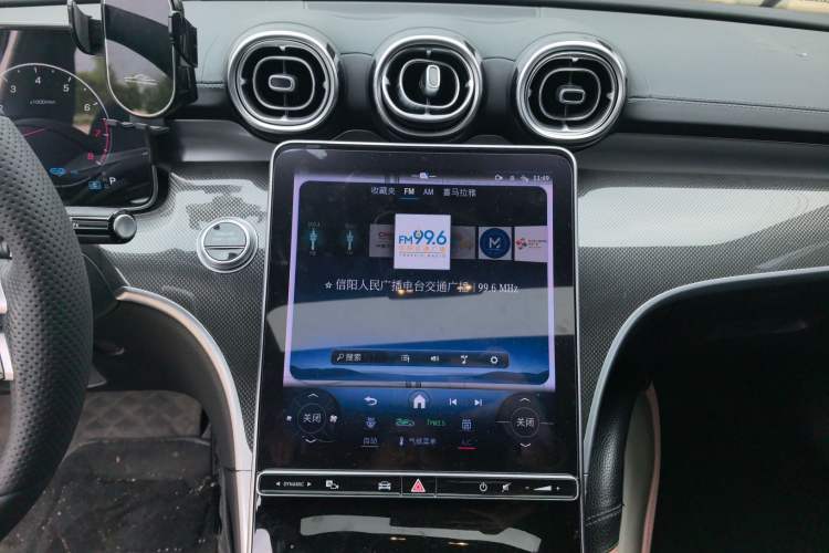 Used Mercedes-Benz C-Class 2022 C 260 L Sport Edition Audio And AC Panel