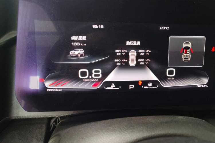 Used Haval DARGO 2021 1.5T DCT Two-Wheel Drive Labrador Edition Instrument Cluster