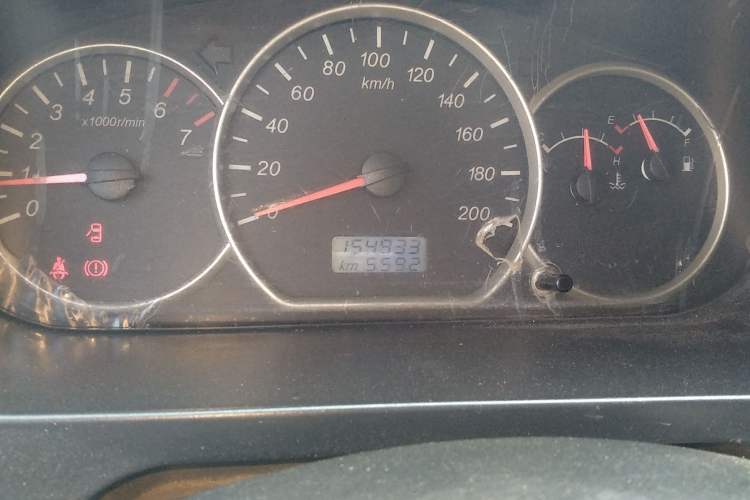 Used Wuling Hongguang 2014 1.2L S Standard Version China IV Standard Odometer Close Up