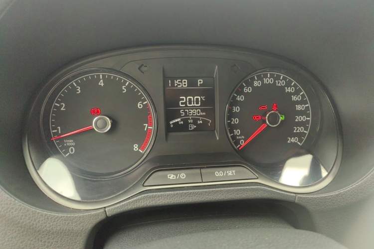 Used Volkswagen Polo 2018 1.5L Automatic Advanced Driving Model Odometer Close Up