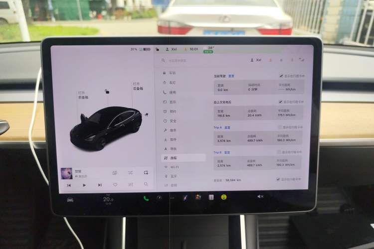 Used Tesla Model 3 2020 Standard Range Rear-Wheel Drive Upgraded Version Instrument Cluster