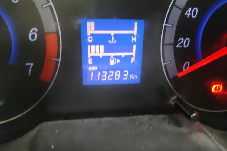 Used CHANGAN KAICHENG Star 2013 1.2L New Changan Star Standard Model Odometer Close Up