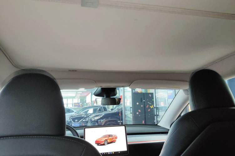 Used Tesla Model Y 2024 Rear-Wheel-Drive Version Headliner
