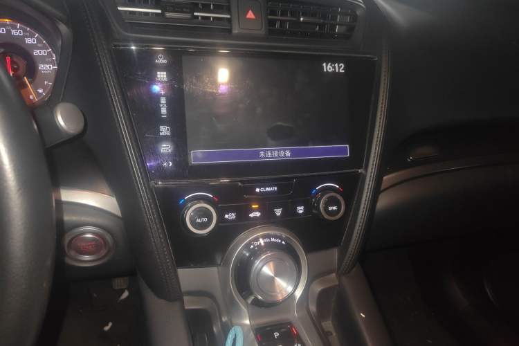 Used Acura CDX 2016 1.5T Two-Wheel Drive Enjoyment Version Audio And AC Panel