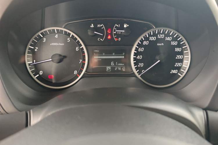 Used Nissan Sylphy 2022 Classic 1.6XL CVT Luxury Edition Odometer Close Up