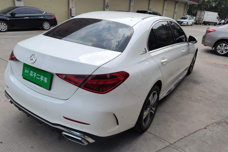 Used Mercedes-Benz C-Class 2022 C 200 L Sport Edition Rear Right 45 Deg