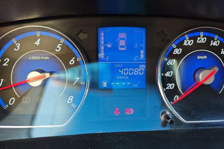 Used Geely Auto Ocean 2015 1.5L Manual Elite Model Odometer Close Up