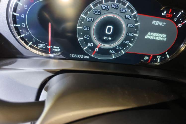 Used Cadillac CT6 2022 28T Luxury Edition Odometer Close Up