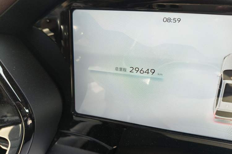 Used Geely Auto Monjaro L 2021 2.0TD High-Power Automatic All-Wheel-Drive Flagship Version Odometer Close Up