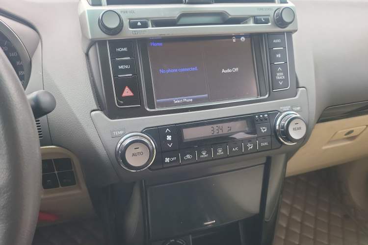 Used Toyota Prado  Audio And AC Panel