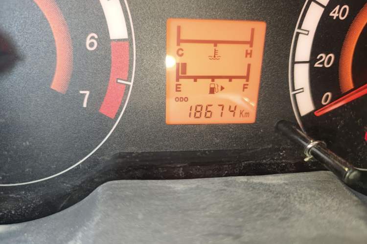 Used CHANGAN KAICHENG Star 5 2022 1.4L Classic Edition Passenger Vehicle JL473Q3 Odometer Close Up