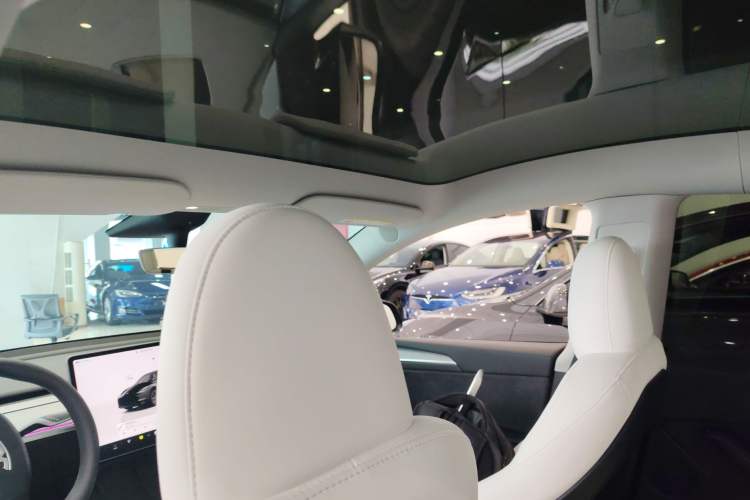 Used Tesla Model Y 2023 Rear-Wheel-Drive Version Headliner