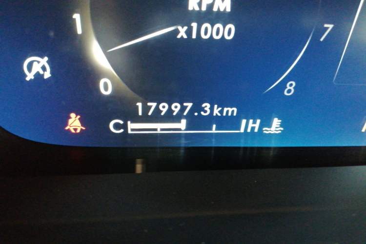 Used Lincoln Nautilus 2022 2.7T Four-Wheel Drive Luxury Edition Odometer Close Up