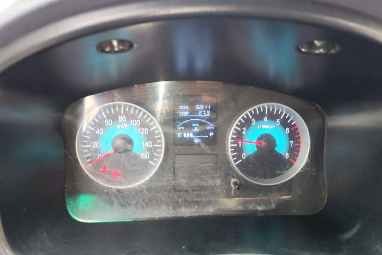 Used Jinbei Hiace X30 2023 1.5L Super-Comfortable Passenger Van 5/6/7-Seater Non-Air-Conditioned Version Model SWC15M Odometer Close Up