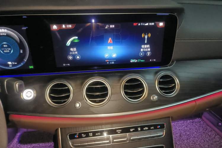 Used Mercedes-Benz E-Class New Energy 2021 E 350 e L Plug-in Hybrid Sports Sedan
