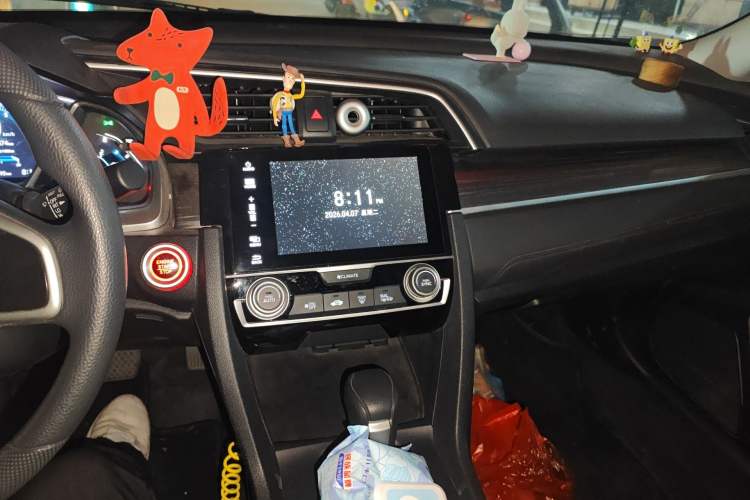 Used Honda Civic 2019 220TURBO CVT Dynamic Edition China V Audio And AC Panel