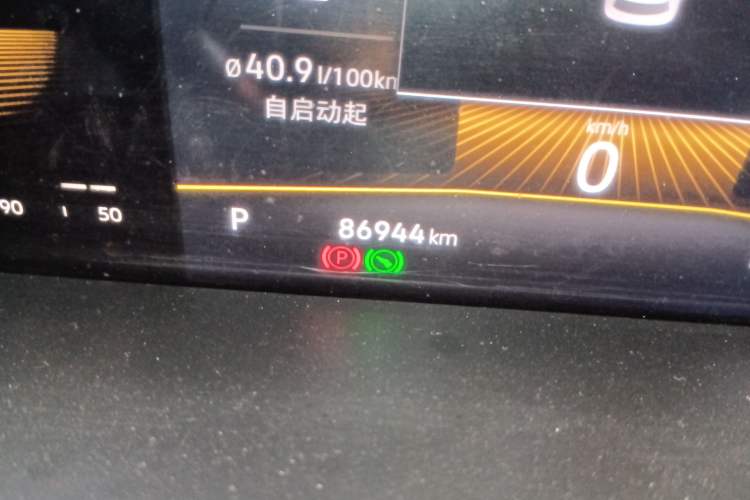 Used Volkswagen Tiguan L 2022 330TSI Automatic Two-Wheel Drive Comfort Edition Odometer Close Up