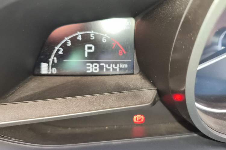 Used Mazda CX-4 2021 2.0L Automatic Two-Wheel Drive Blue Sky Dynamic Edition Odometer Close Up