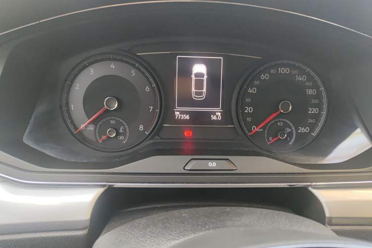 Used Volkswagen Lamando 2019 230TSI DSG Vision Edition China VI Standard Odometer Close Up