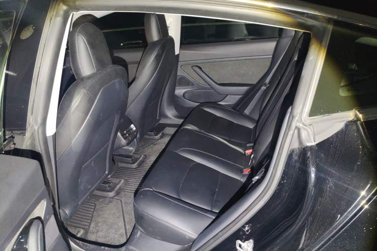 Used Tesla Model 3 2019 Standard Range Rear-Drive Upgraded Version Left Rear Seat