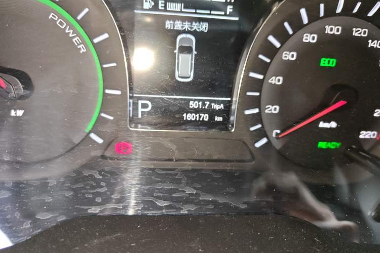 Used GAC Trumpchi GS4 New Energy 2019 1.5L PHEV Smart Enjoyment Version Odometer Close Up