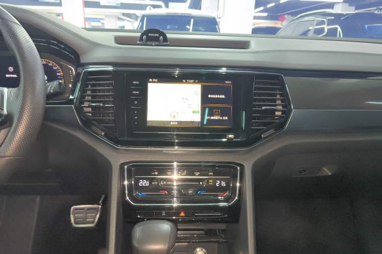 Used Volkswagen Teramont X 2020 380TSI Four-Wheel Drive Luxury Edition Audio And AC Panel