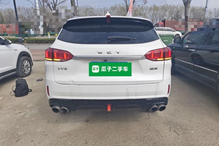 Used Wey VV6 2018 2.0T Two-Wheel-Drive Ultra-Luxury Version China V Standard