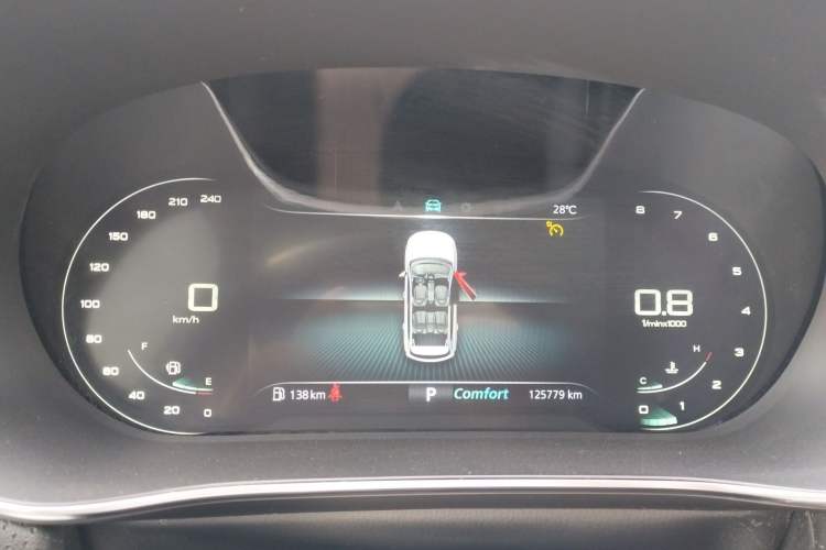 Used Roewe RX5 MAX 2019 400TGI Automatic Smart Cabin Luxury Edition Instrument Cluster
