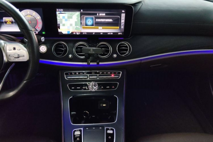 Used Mercedes-Benz E-Class 2019 Restyled E 300 L Sporty and Stylish Edition Audio And AC Panel