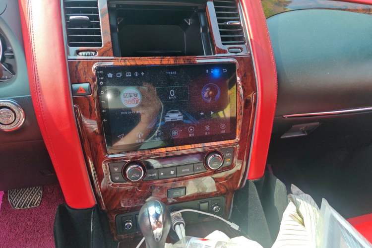 Used Nissan Patrol 2018 4.0L LinkedIn Edition Audio And AC Panel