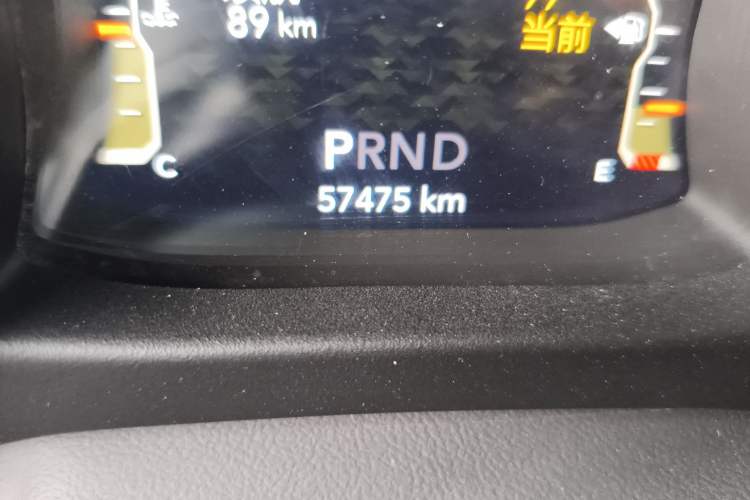 Used Jeep Gladiator 2022 3.6L Pioneer Edition Odometer Close Up