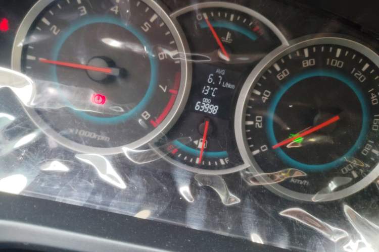 Used Suzuki Liana A6 2016 Sedan 1.4L Manual Enjoyment Model Odometer Close Up