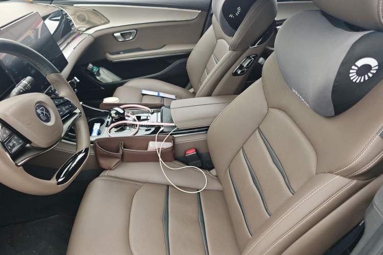 Used BYD Han 2020 EV Long-Range Luxury Model Left Front Seat