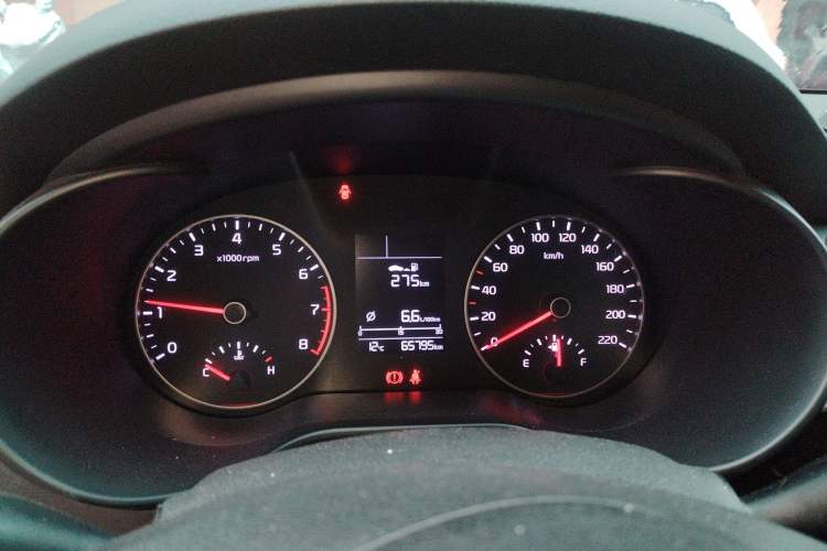 Used Kia K2 2017 Sedan 1.4L Manual Transmission GLS Instrument Cluster